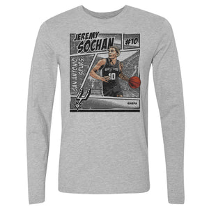 Jeremy Sochan Men's Long Sleeve T-Shirt | 500 LEVEL