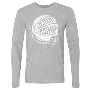 Jeremy Sochan Men's Long Sleeve T-Shirt | 500 LEVEL