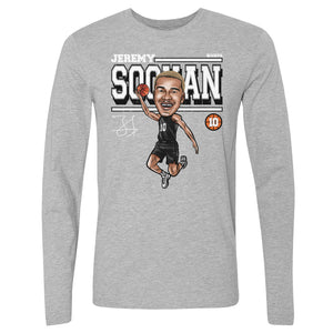 Jeremy Sochan Men's Long Sleeve T-Shirt | 500 LEVEL