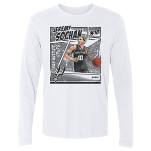 Jeremy Sochan Men's Long Sleeve T-Shirt | 500 LEVEL