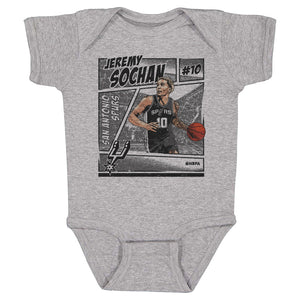 Jeremy Sochan Kids Baby Onesie | 500 LEVEL