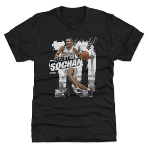 Jeremy Sochan Men's Premium T-Shirt | 500 LEVEL