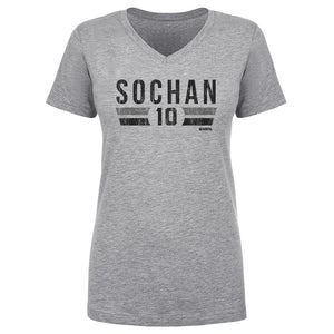 Jeremy Sochan Women's V-Neck T-Shirt | 500 LEVEL