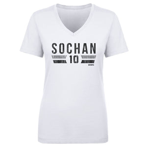 Jeremy Sochan Women's V-Neck T-Shirt | 500 LEVEL